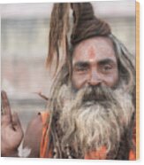 Sadhu #2 #2 Wood Print