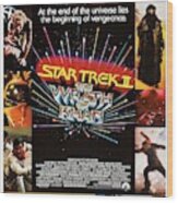 Star Trek Ii The Wrath Of Khan -1982-. #2 Wood Print