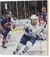 Toronto Maple Leafs V New York Islanders #2 Wood Print