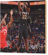 Toronto Raptors V Phoenix Suns #2 Wood Print