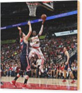 Washington Wizards V Atlanta Hawks - Wood Print