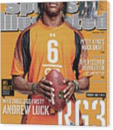 2012 Nfl Draft Preview Issue Sports Illustrated Cover Wood Print