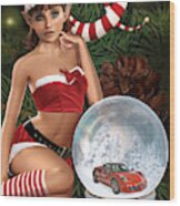 2015 Alfa Club Christmas Card Wood Print