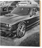 2018 Dodge Challenger 392 Scat Pack X199 Wood Print