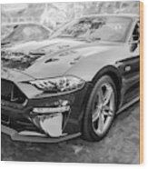 2019 Ford Mustang Gt 5.0 003 Wood Print