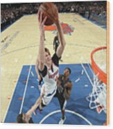 Brooklyn Nets V New York Knicks Wood Print