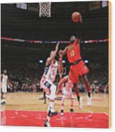 Atlanta Hawks V Washington Wizards - Wood Print