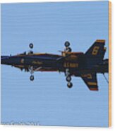 Blue Angels Nas Oceana #3 Wood Print