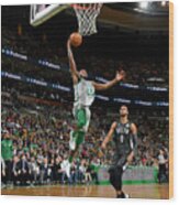 Brooklyn Nets V Boston Celtics Wood Print