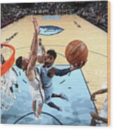 Brooklyn Nets V Memphis Grizzlies Wood Print