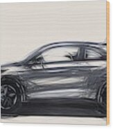 Hyundai I20 Coupe Draw #3 Wood Print