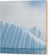 Iceberg Along The Antarctic Peninsula #3 Wood Print