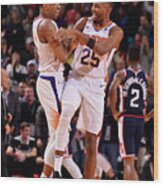 Los Angeles Clippers V Phoenix Suns #3 Wood Print