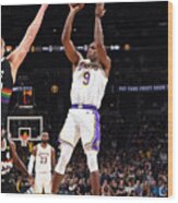 Los Angeles Lakers V Denver Nuggets Wood Print