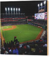 World Series - Chicago Cubs V Cleveland #3 Wood Print