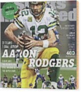 31 Teams, 1 Goal Stop Aaron Rodgers, 2017 Nfl Football Sports Illustrated Cover Wood Print