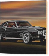1969 Pontiac Firebird 400 #4 Wood Print