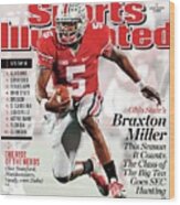 2013 College Football Preview Issue Sports Illustrated Cover Wood Print
