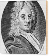 Edmond Halley, English Astronomer #4 Wood Print