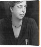 Eleanor Roosevelt Wood Print