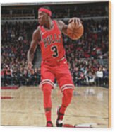 Indiana Pacers V Chicago Bulls Wood Print