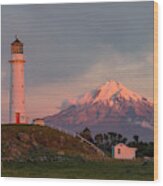 Mount Taranaki - New Zealand #4 Wood Print