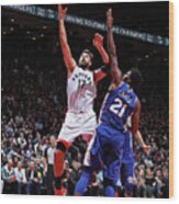 Philadelphia 76ers V Toronto Raptors Wood Print