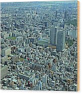 Tokyo - View From Skytree #5 Wood Print
