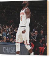 Toronto Raptors V New York Knicks Wood Print