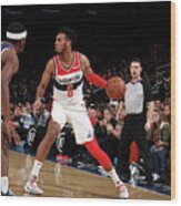 Washington Wizards V New York Knicks #4 Wood Print