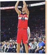 Washington Wizards V Philadelphia 76ers #4 Wood Print
