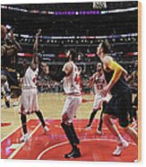 Cleveland Cavaliers V Chicago Bulls - #5 Wood Print