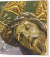 Illustration Of Crucifixion Of Jesus Christ #5 Wood Print
