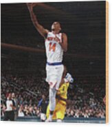 Indiana Pacers V New York Knicks Wood Print