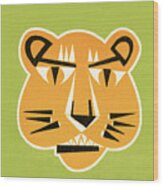 Tiger #52 Wood Print