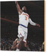 Atlanta Hawks V New York Knicks #6 Wood Print