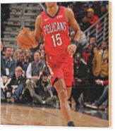 La Clippers V New Orleans Pelicans #6 Wood Print