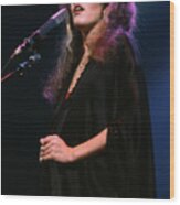 Stevie Nicks Of Fleetwood Mac #8 Wood Print