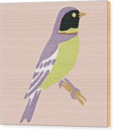 Bird #9 Wood Print
