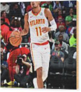 Philadelphia 76ers V Atlanta Hawks Wood Print