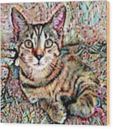 A Kitten Named Prada Wood Print