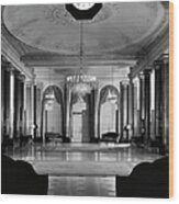 A Lobby In The Palmer House Wood Print