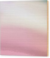 Pink Gradient Abstract Wood Print