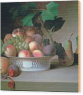 Abundance Of Fruit, C1820. Artist James Wood Print