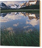 Amethyst Lakes, Jasper Natl Park Wood Print