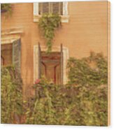 Juliet's Balcony In Verona? Wood Print