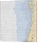 Anclote Keys To Crystal River Noaa Nautical Chart 11409 Wood Print