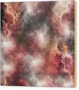 Anomalous Nebula Wood Print