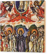 Ascension Of Christ Wood Print