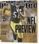 Atlanta Falcons V Pittsburgh Steelers Sports Illustrated Cover Wood Print